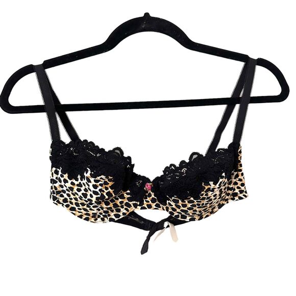 DOLCE & GABBANA‎ Animal Print Bra NWOT Sz 36B - Picture 1 of 4